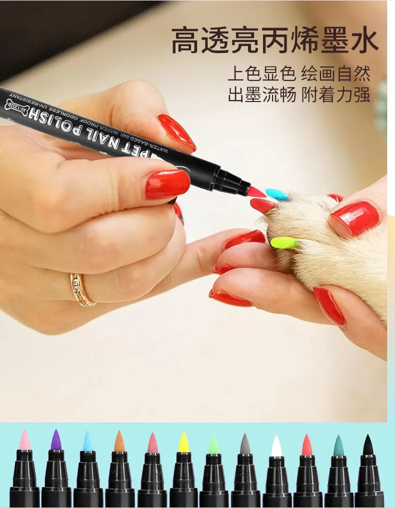 12 sztuk Nail Art Graffiti zestaw długopisów markery do paznokci ekologiczny wodoodporny rysunek malowanie Liner Brush DIY akcesoria do lakieru do paznokci