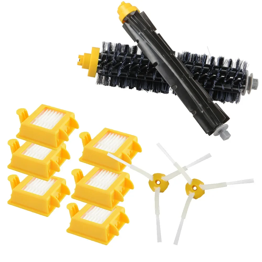 HEPA Filter +Side Brush + Bristle Brush for iRobot Roomba 700 760 770 772 774 775 776 780 782 785 786 790 Accessories Brush