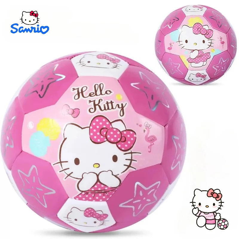 سانريو مرحبا كيتي الكرتون لطيف طالب الكرة الإبداعية Kawaii للجنسين حجم 3 حجم 4 لعبة كرة القدم أنيمي البضائع هدية بالجملة