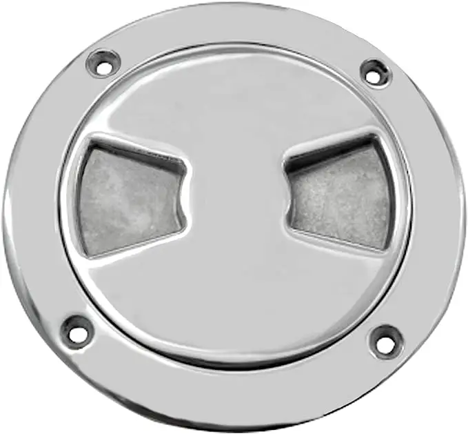 

STLF High Quality Boat / Marine 5" 316 Stainless Steel Deck Plate Marine Grade Access Inspection Hatch 1 Pcs