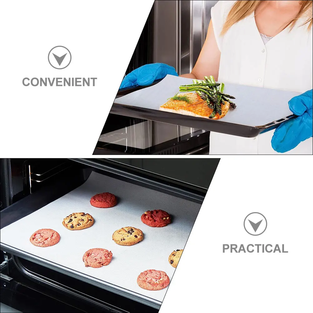 

Антипригарный силиконовый коврик для выпечки 30 см x 44 см, термостойкие кухонные коврики для выпечки, противни для раскатки теста, противень для выпечки