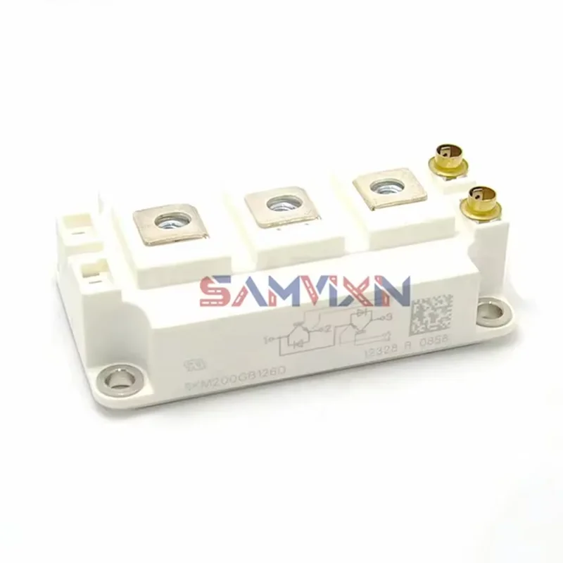 SKM200GB126D (1piece)  IGBT Module Transistor SKM200GB, N Channel, 260A, 2.15V, 220W, 1.2kV, SEMITRANS 3, Original In Stock