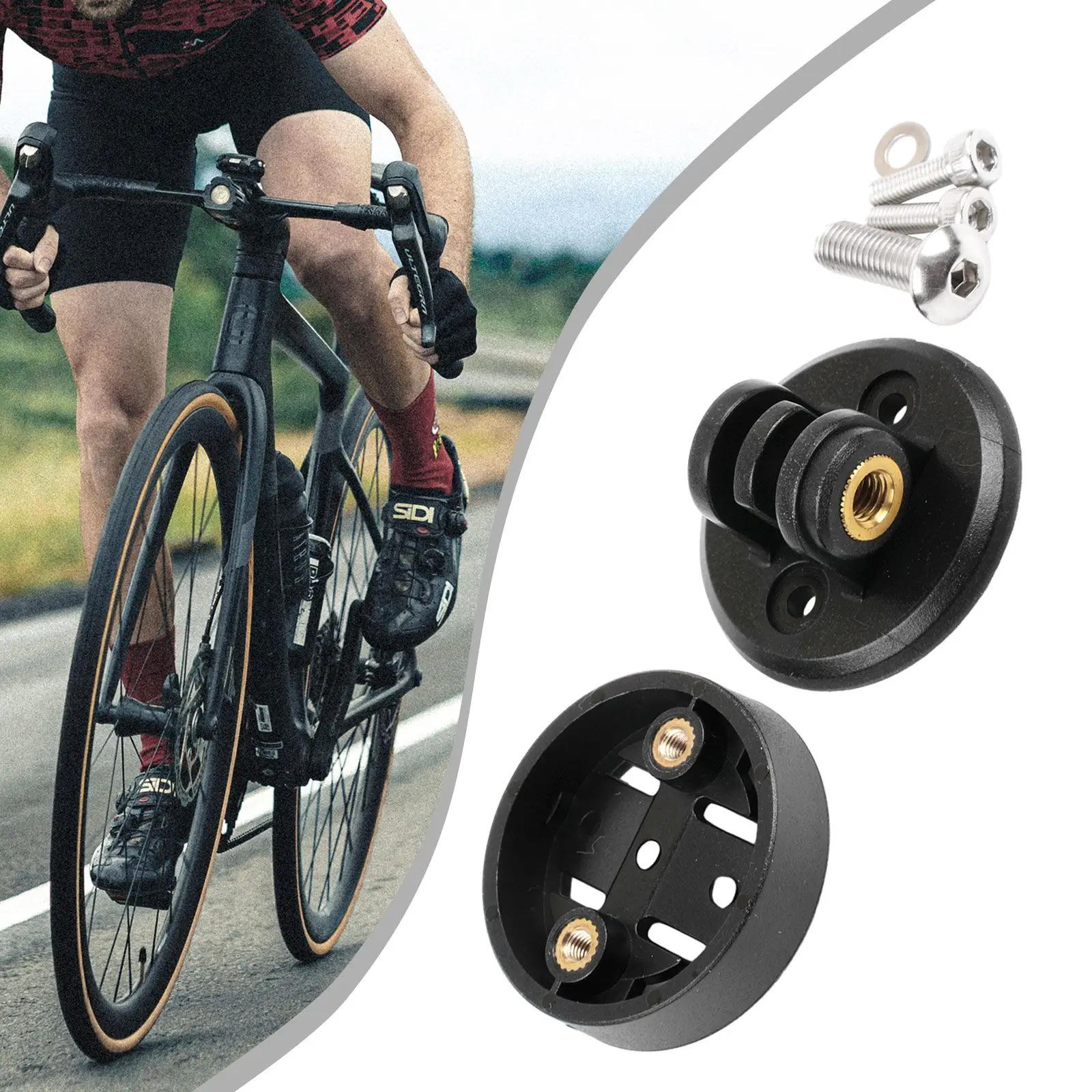 Hot Sales Bicycle Camera Adaptor Mount Computer Base Kit For Sport Camera For -Garmin Replace Practical Parts