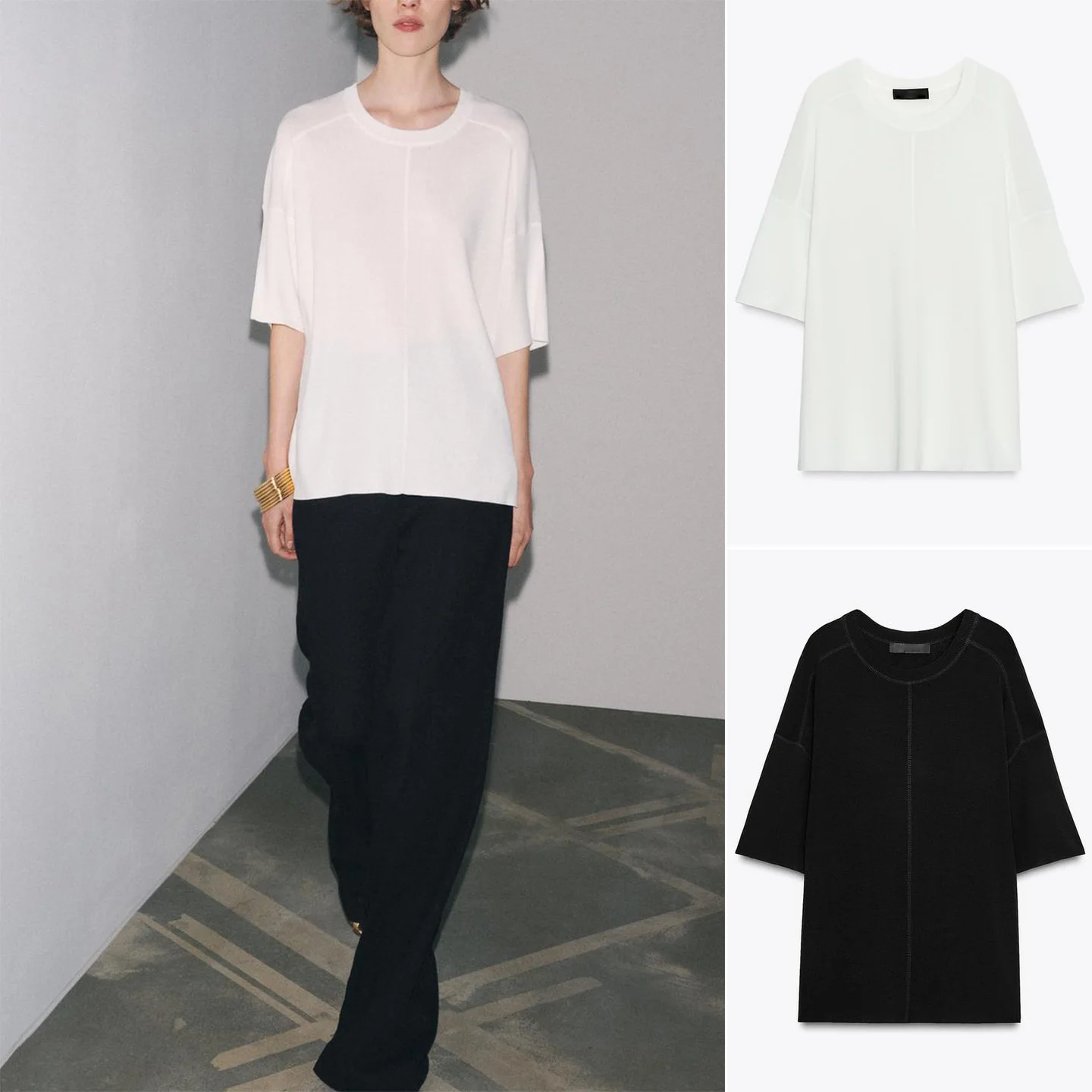 شتاء جديد المرأة فضفاضة تناسب جولة Ne ort Sve محبوك تي شيرت بسيط Sle ألياف البوليستر رداء علوي غير رسمي للمراهقين