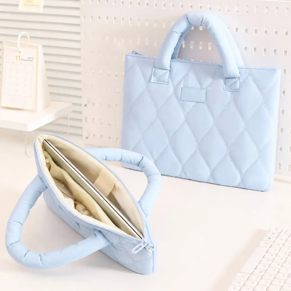 Shockproof Notebook Sleeve 14 15 6 Inch Laptop Bag Nylon Protective Case Breathable Handbag For Office School Commuter