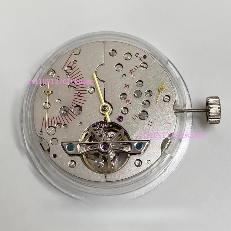 

Новый механизм Tianjin ST25, механизм Seagull ST2504 ST2505, механический механизм с календарем недели и функцией Flying Back