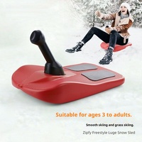 Winter Outdoor Children'S Ski Board, Thick And Wear-Resistant Sled Board, Grass Board, Plow, Play With Snow, Ski Cart, Ice Skati