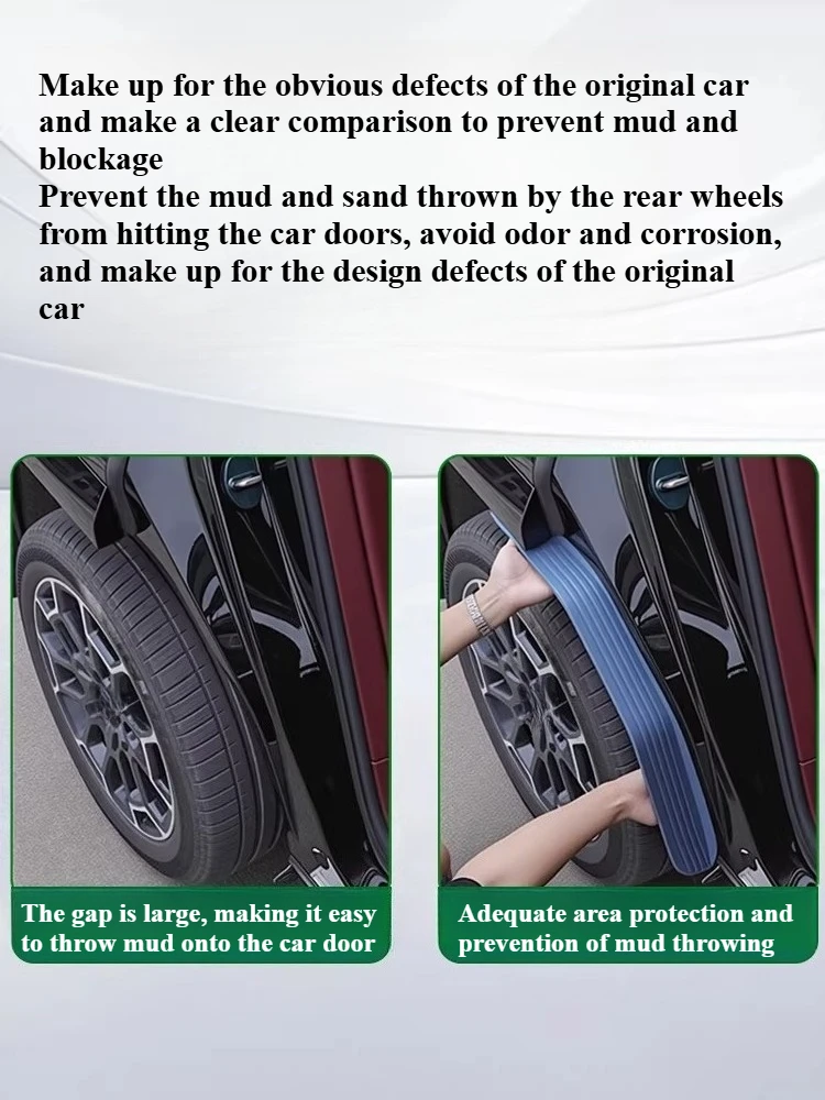 For GWM Tank 700 Hi4-T/Hi4-Z 2026 Car Rear Wheel Inner Lining Mudguard Anti Silt Wear-resistant Widen Fenders Accessories
