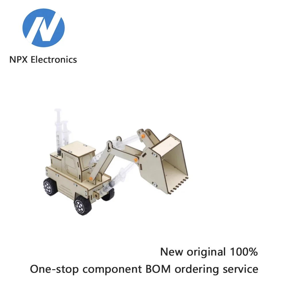 Tecnologia del materiale del caricatore idraulico siringa fatta a mano per piccola produzione modello fai-da-te