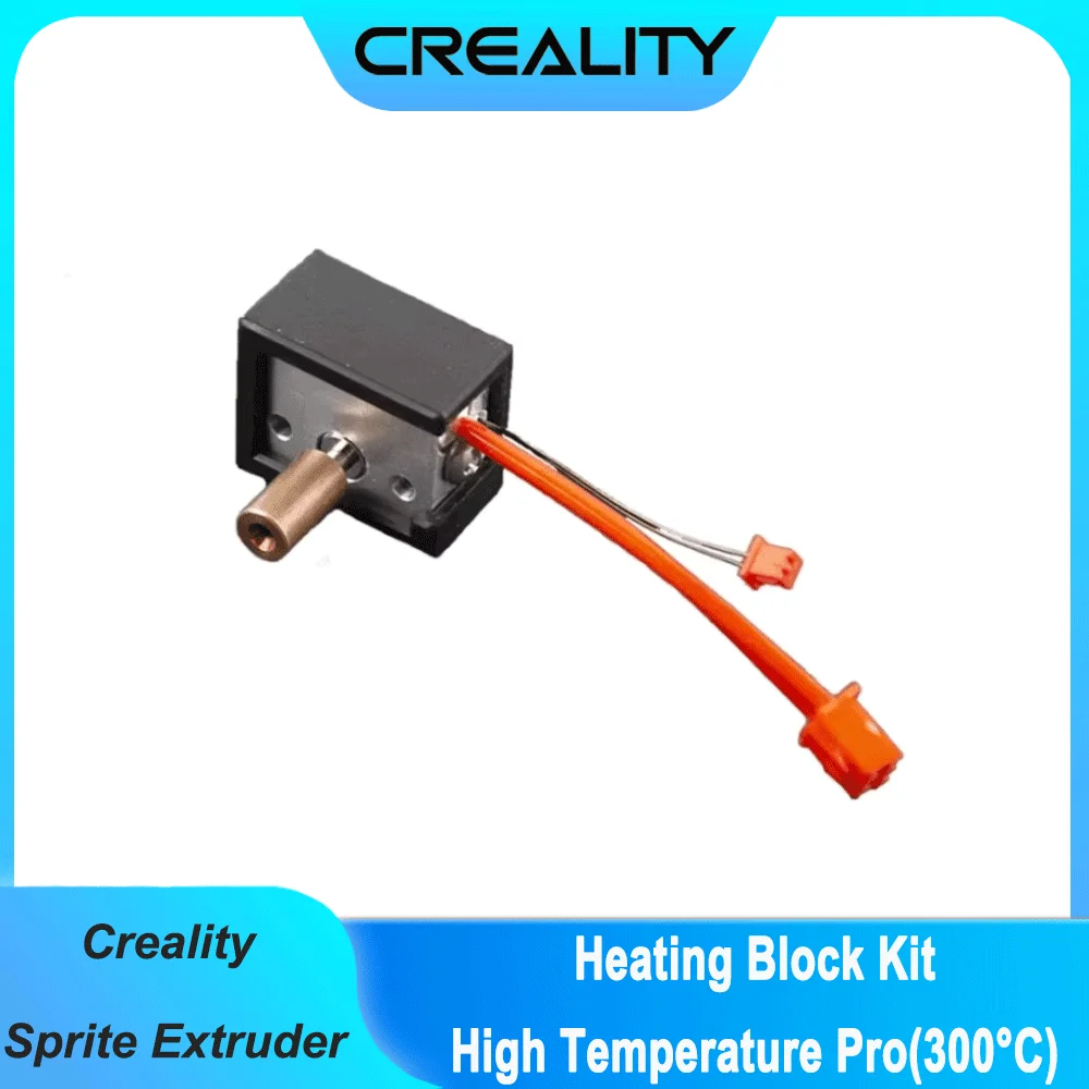 

Creality Sprite Extruder Heating Block Kit High Temperature Pro 300℃ For Ender-3 S1 Plus/Ender-3S1/Ender-3S1 Pro/CR-10 SmartPr