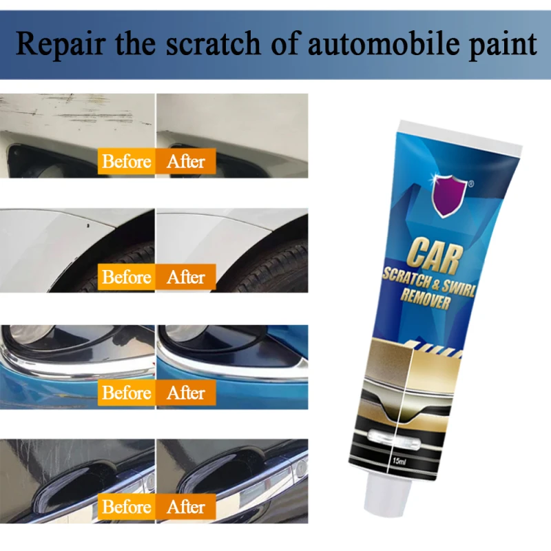 1~8PCS Car Scratch Repair Tool Suit Scratches and Swirl Remover Auto Scratches Repair Polishing Wax Anti Scratch Car Cleaning