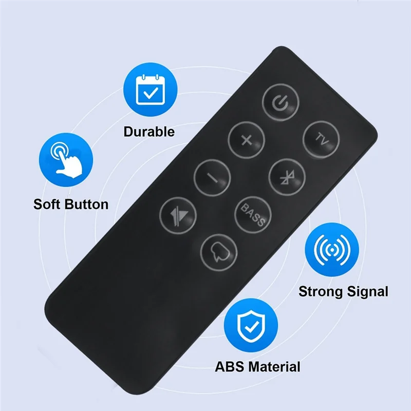 New CD Player Home Media Audio Remote Control for Bose SOLO 5 15 II Bluetooth-Compatible Music System Controller