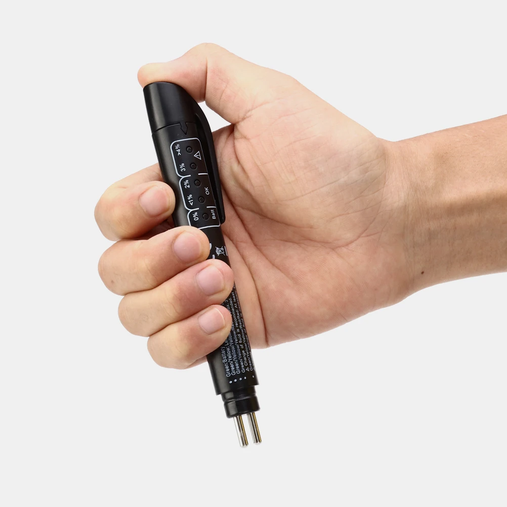 

2 Pcs Brake Fluid Test Pen Liquid Tester Testing Pneumatic Tool Metal Probe Oil