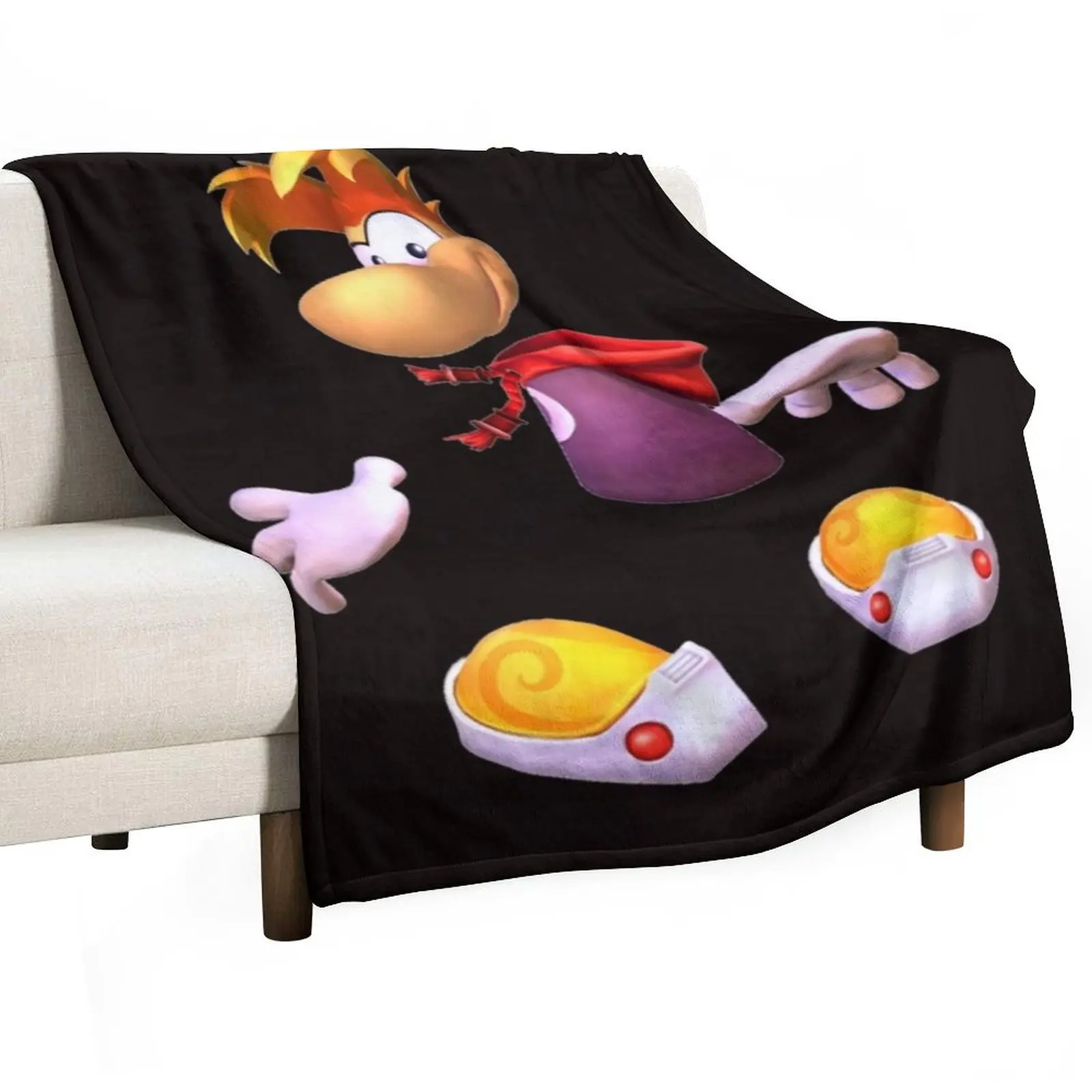 

Rayman Throw Blanket Fashion Sofas cosplay anime Tourist Cute Blankets