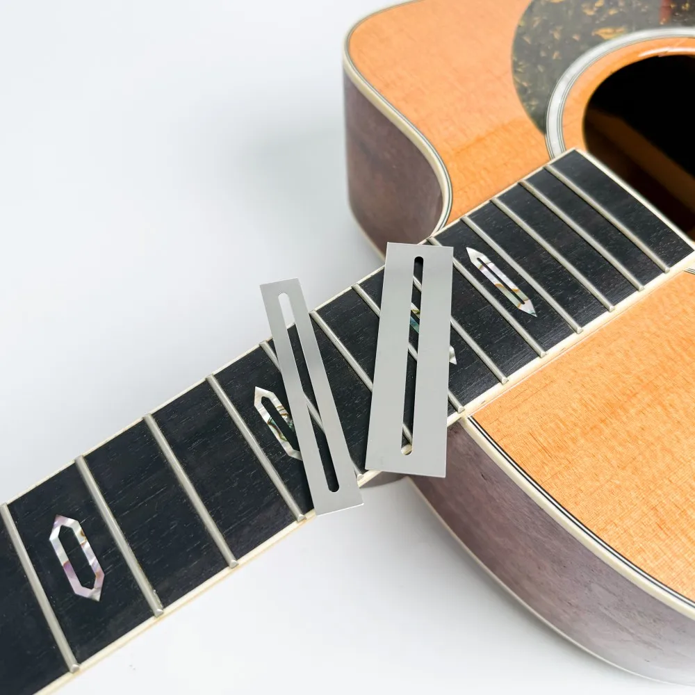 Guitar Fret Protector Stainless Steel Fingerboard Guard Shim for Fret Polishing Leveling Luthier Tool view 3