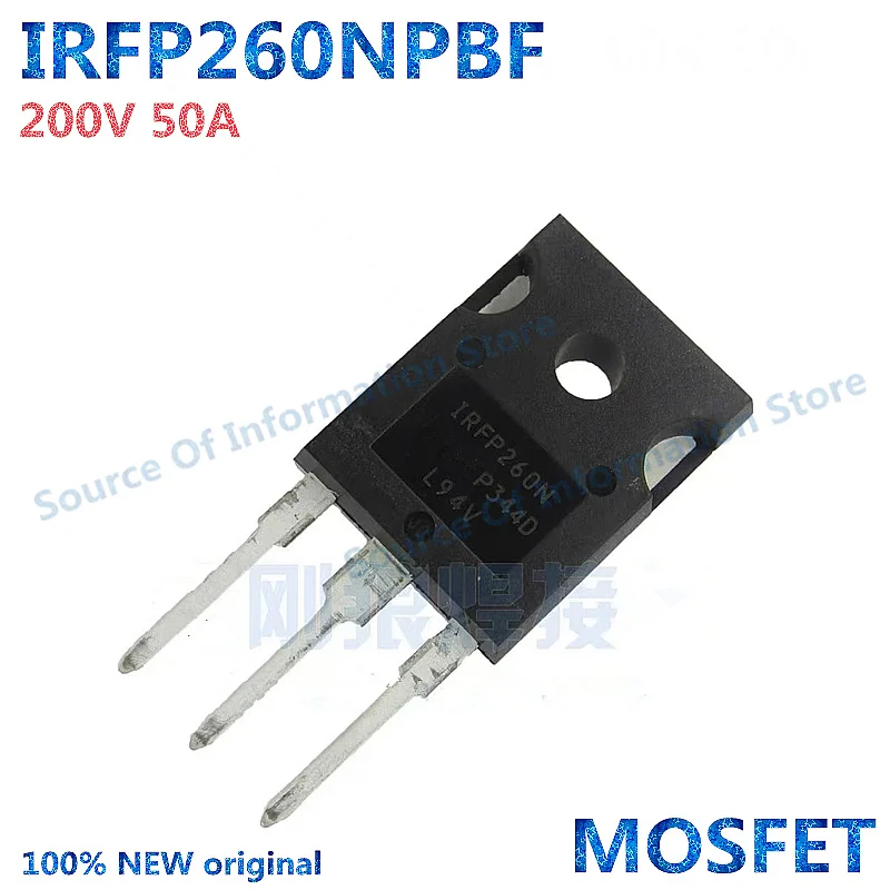 

5Pcs/lot, IRFP260NPBF, 200v 50A, N-channel Power MOSFET