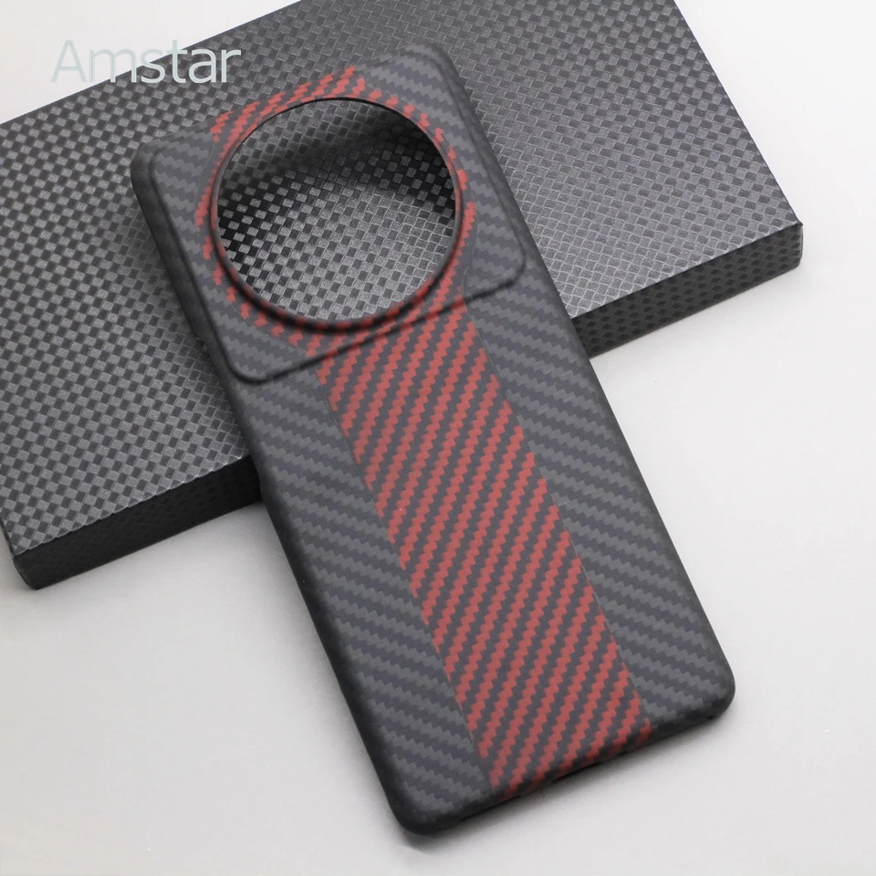 Amstar Multicolor Carbon Fiber Case for Xiaomi 12S Ultra Ultra-thin Anti-drop High Quality Aramid Fiber Mi 12S Ultra Cases Cover