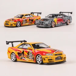 Fast Speed FS 1:64 Skyline  GTR R34  Diecast Alloy Model Car