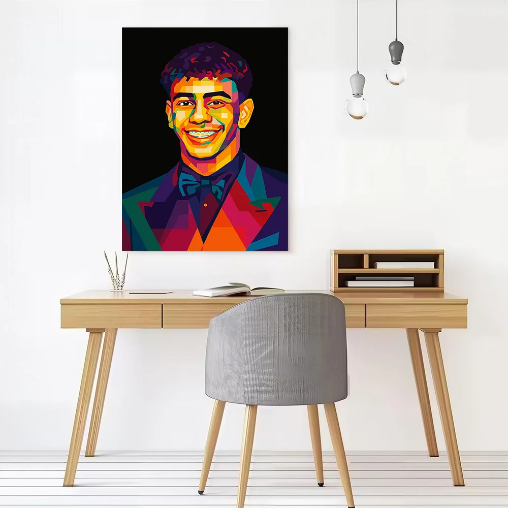 Lamine Yamal Poster Customizable Printed Canvas Painting for Pictures Wall Art Modern Living Room Paintings Bedroom Decoration