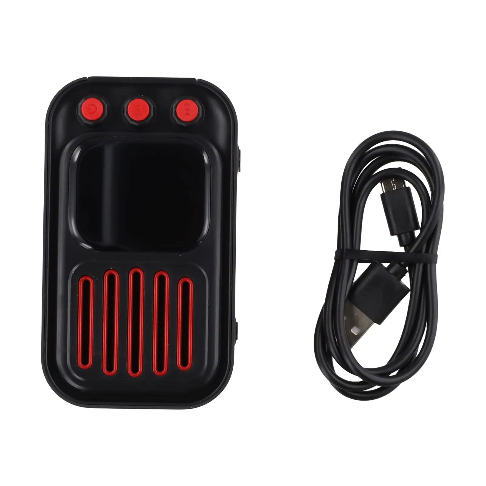 مكبر صوت لاسلكي صغير محمول متعدد الوظائف شاشة غنائية تعمل باللمس مع راديو FM وملحقات مكبر الصوت على مدار الساعة #6