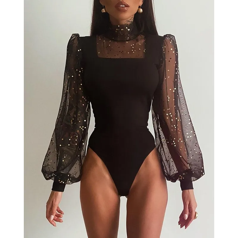 

Сексуальный боди с кружевной отделкой и вставками, укороченные шорты с завышенной талией, из полиэстера, тонкие, эксклюзивно онлайн.