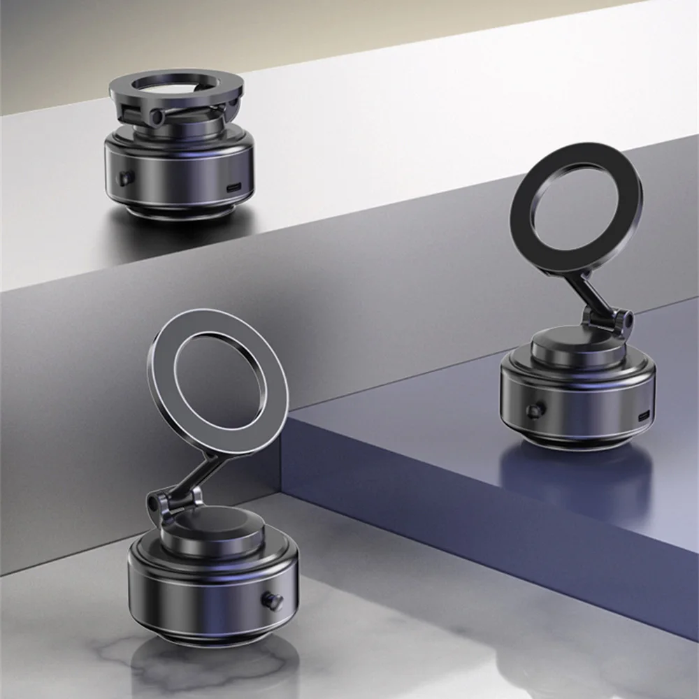 WiWU Octopus Vacuum Suction Magnetic Phone Holder for iPhone 17 16 Pro Max Foldable Universal Mobile Phone Stand 360° Rotation