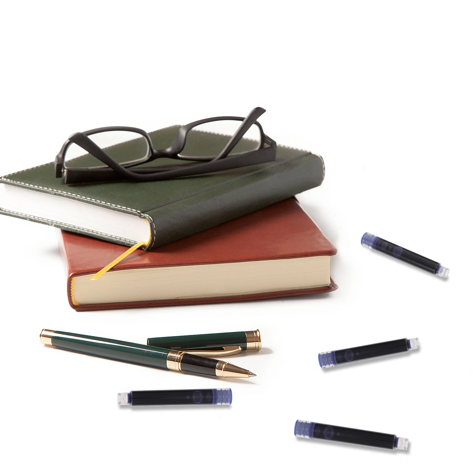 

100 pcs Steel Pen Cartridges Ergonomic Design Fountain Pen Ink Converter Universal Pens Ink For Office Supplies Students