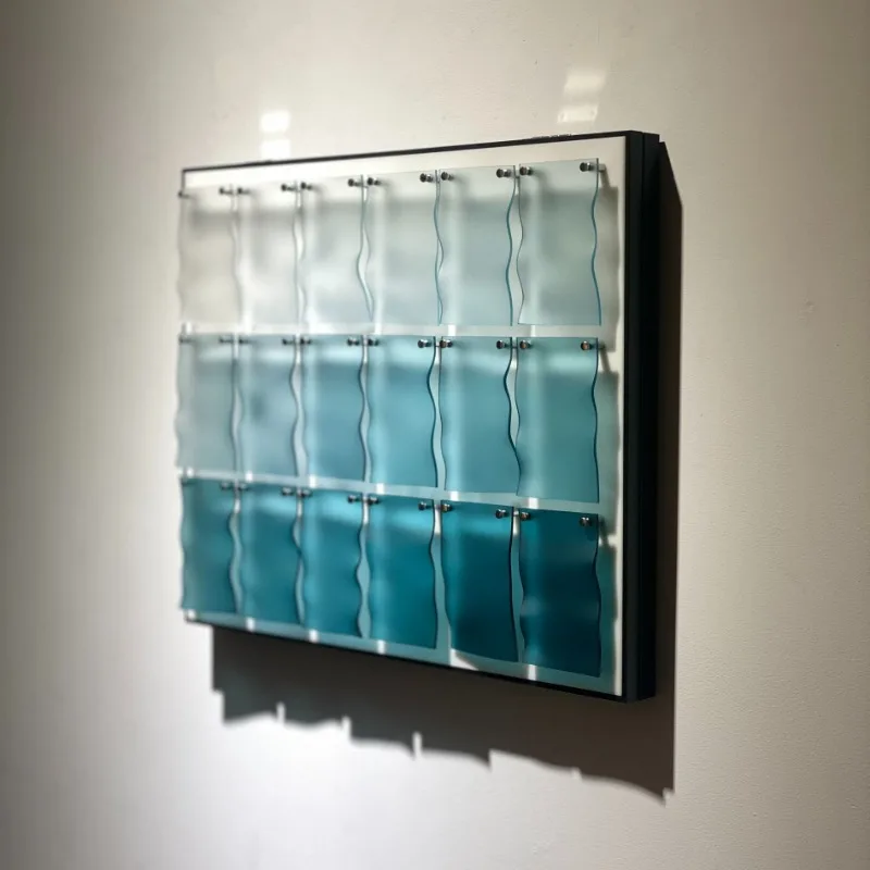 acrylic meter box painting gradual change bedroom living room cover ugly cover wall decoration background wall pendant