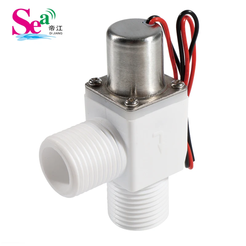 

4 Branch pipe bistable pulse solenoid valve urinal flushing valve DC4.5V induction pulse valve for sanitary ware