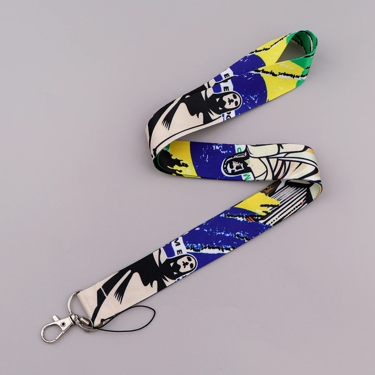 Brazil Lanyard For Key chain ID Card Cover Pass Mobile Phone Badge Holder Key Ring Brazilian Neck Straps Phone Accessories