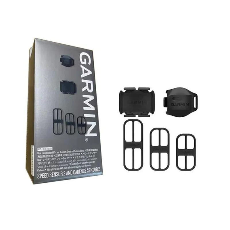 

Original Speed Sensor 2 and Cadence Sensor 2 Bundle, Bike Sensors to Monitor Speed and Pedaling Cadence For ANT Gps Edge