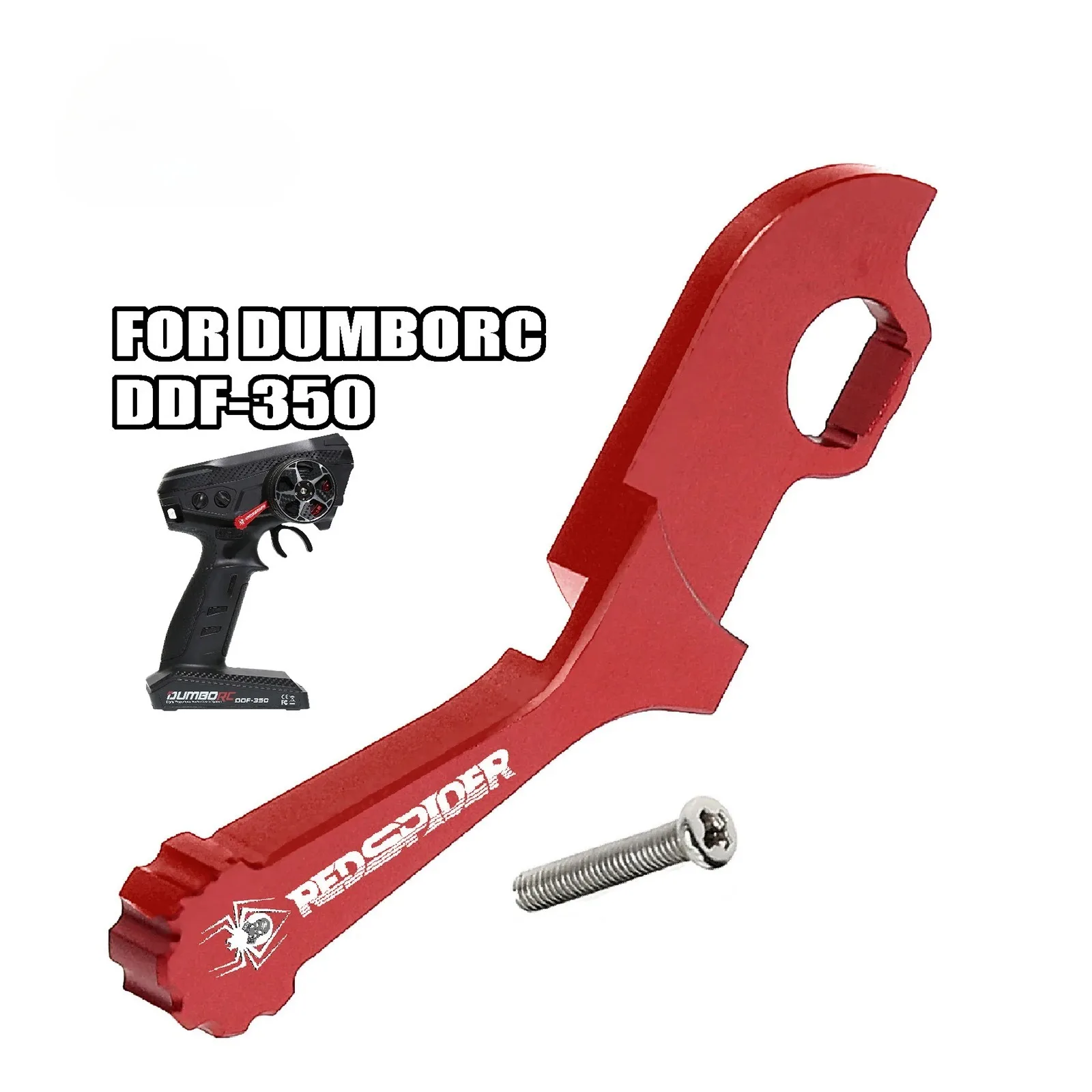 1Set Metal one Handed Trigger Used for Dumbo DUMBORC DDF-350 DIY modification of R306 Red