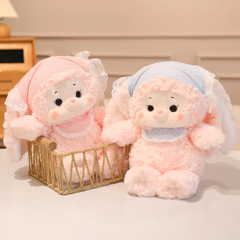 Spitze Kaninchen Und Schafe Plüsch Spielzeug Schöne Cartoon Plüsch Spielzeug Gefüllte Puppen Homdecor Schlaf Begleiter Plüsch Kissen Weihnachten Geschenk