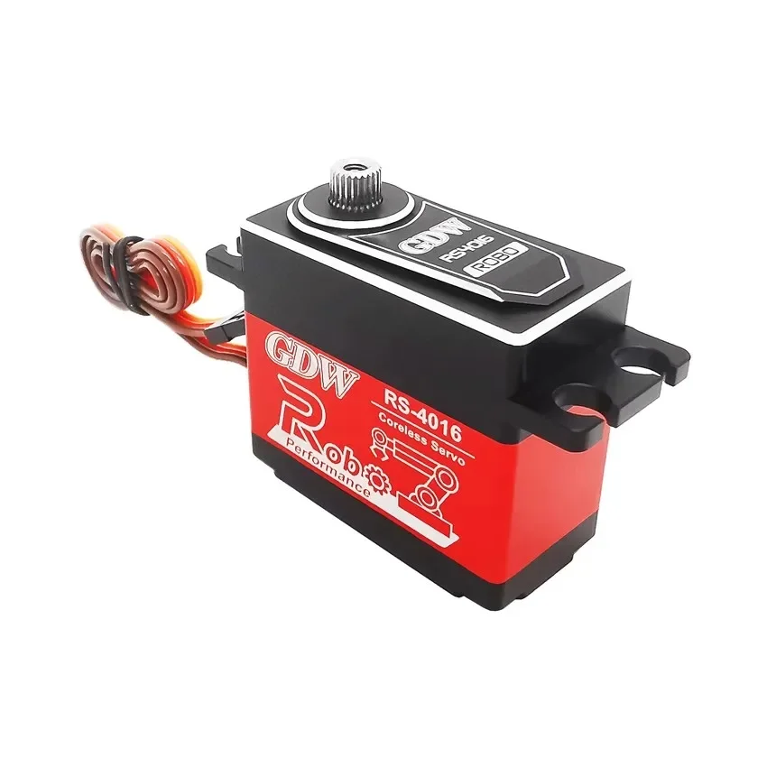 GDW RS4016 43KG Alto Torque Metal Shell Aço Engrenagem Digital Coreless Servo Para RC Carro Manipulador Robô