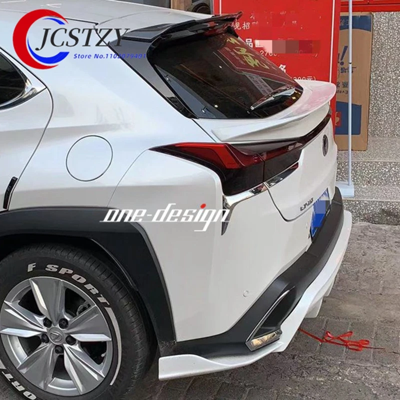 AR style High Quality Carbon Fiber Rear Trunk Roof Spoiler For LEXUS UX UX200/UX250h/UX260h 2019+