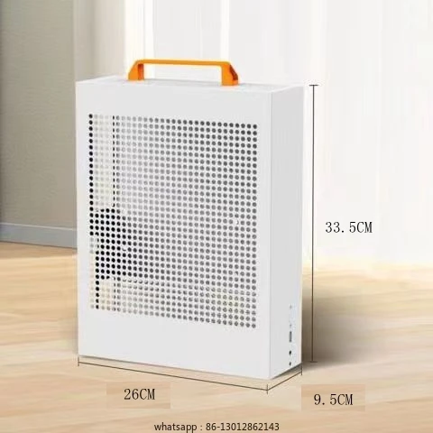 

Box Leader Fool Superman K66AIR Mini MATX/ITX Case Handheld 240 Graphics Card Small Host Portable A4