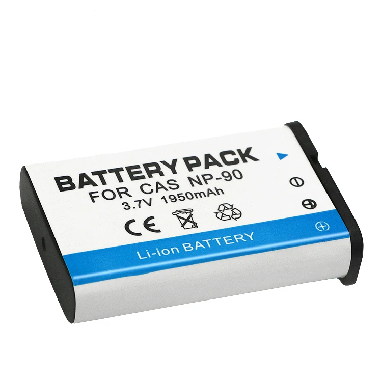 Capacity 1950mAh NP-90 NP90 CNP-90 CNP90 Camera Battery for CASIO Exilim EX-H10 EXH10 EX-H15 EXH15 EX-FH100 EX-FH100BK EX-H20G