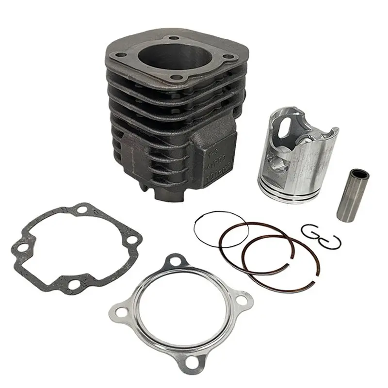 A09E-52Mm Cylinder Piston Gasket Top End Rebuild Kit For Yamaha Aerox 100 / Bws 100 / MBK Nitro Minarelli 100 2T