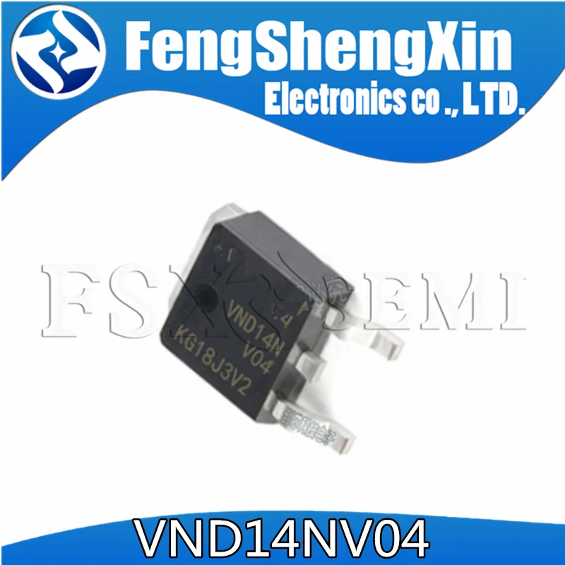 10pcs VND14NV04 TO-252 VND14NV04TR-E VND14NV04TR VND3NV04 VND1NV04 VND14 NV04 Power MOSFET