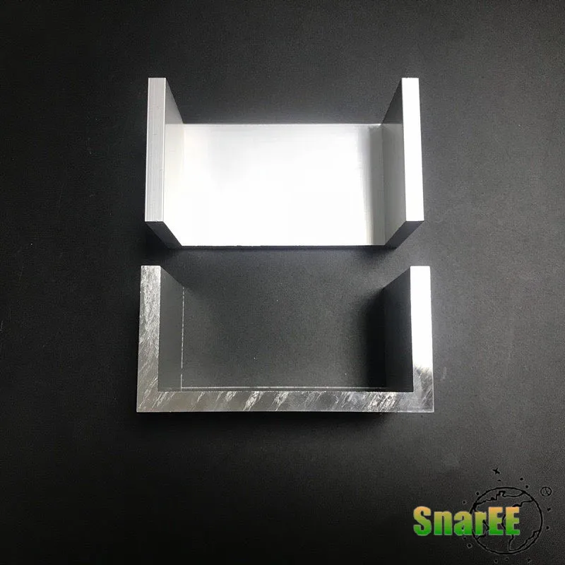 

U-groove Aluminum 120X60X8mm Inner Diameter 104mm Aluminum alloy groove aluminum Industrial Trough Aluminum