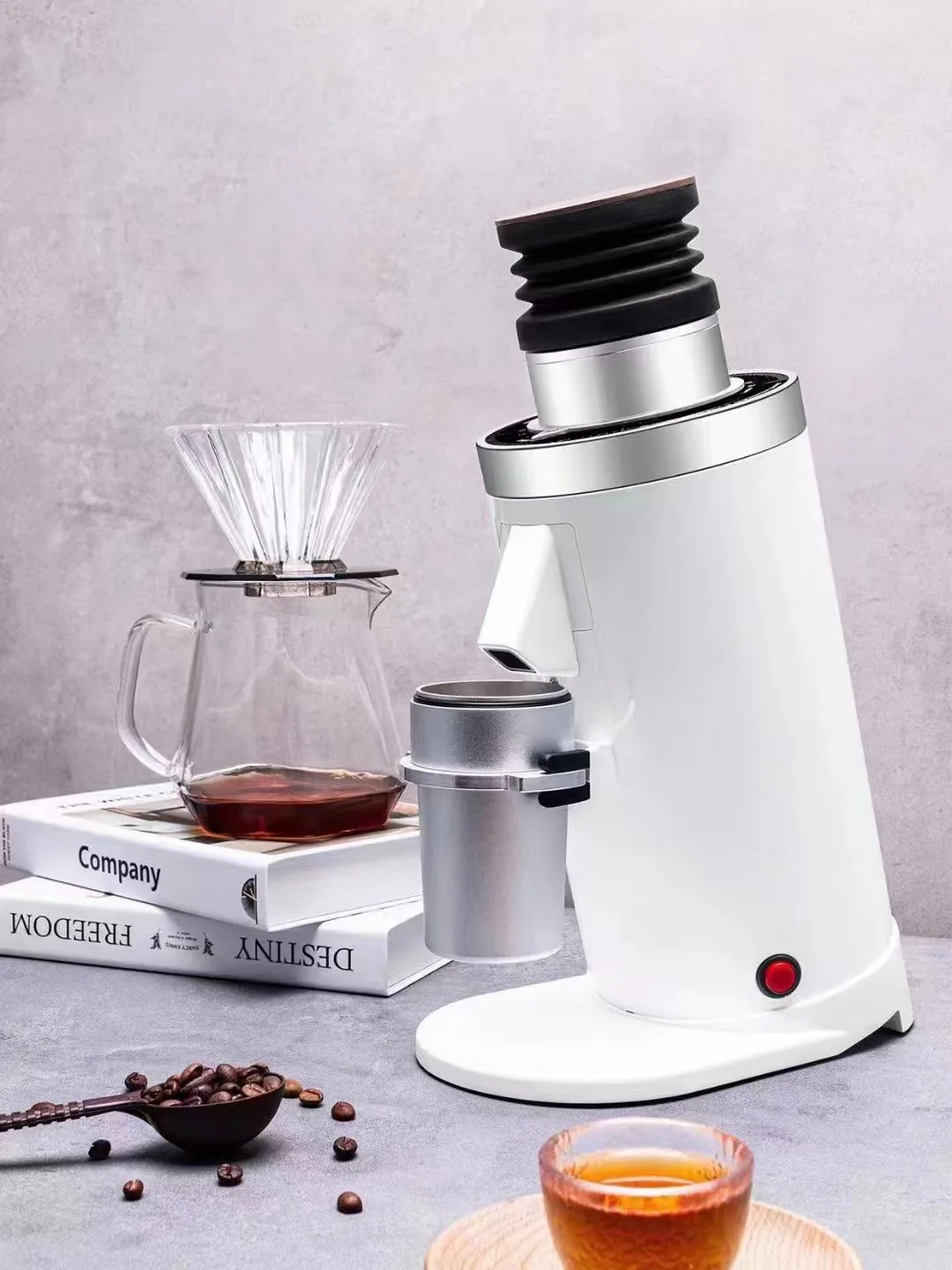 Wholesale Manual Coffee Grinder Stainless Steel Burr Coffee Bean Grinder Machine 64mm Commercial Electric Coffee Grinders