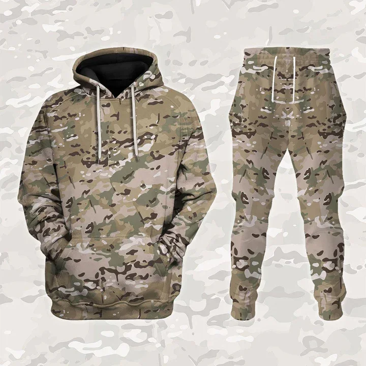 Camouflage Hoodie Pant Suit 3D Printed Casual Men Women High Quality Tracksuit Outfits Fashion Men's Clothing Joggers Sets