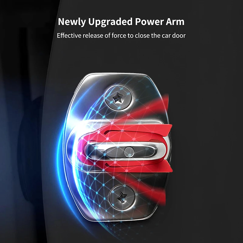 Car Door Shock Absorber Universal Car Door Buckle Soundproof Deadener Damper Cushion Anti-Vibration Buffer Pad 4/20PCS