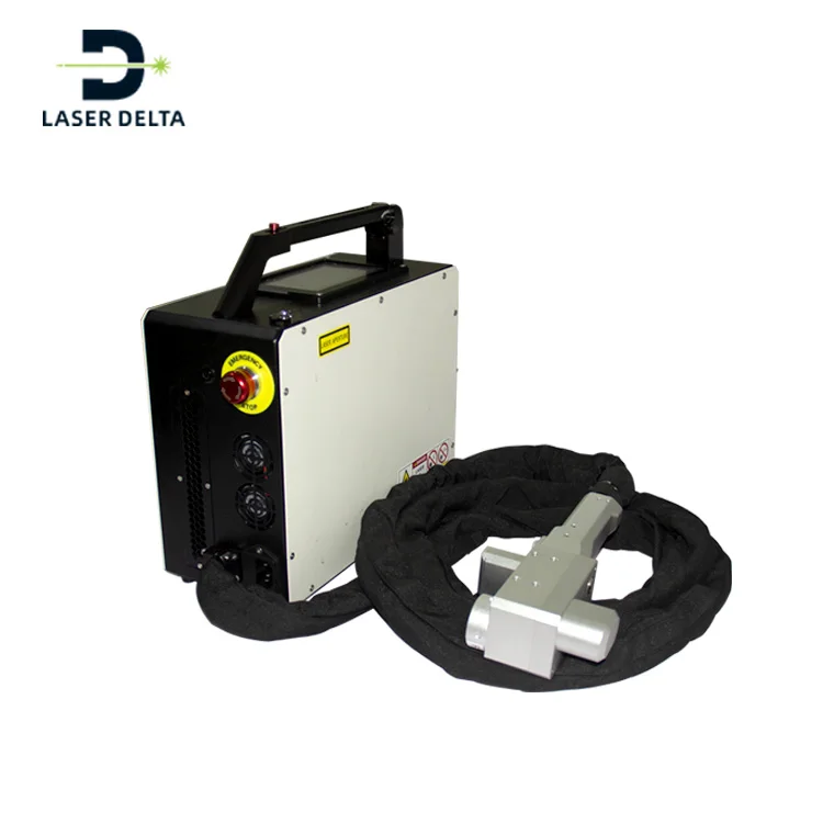 50w 100w Backpack Handheld Pulsed Laser Cleaning Machine for Rust Paint Oil Removal Portable Laser Cleaner