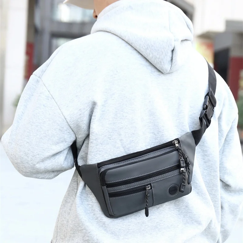 Fashion Unisex Waterproof Waist Bag Pack Male Belt Pouch Ladies Kangaroo Hip Phone Work Purse - Travel Gear for Men and Women