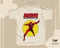 Vintage TShirt Daredevil Natural color T-Shirt for Men Woman Unisex Digital print Sizes S M L XL 2XL 3XL 4XL 5XL