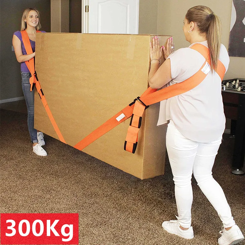 Furniture Moving Carrying Straps Labor-saving Furniture Moving Shoulder Back Straps Lift Heavy Furniture Transport Belt Ropes