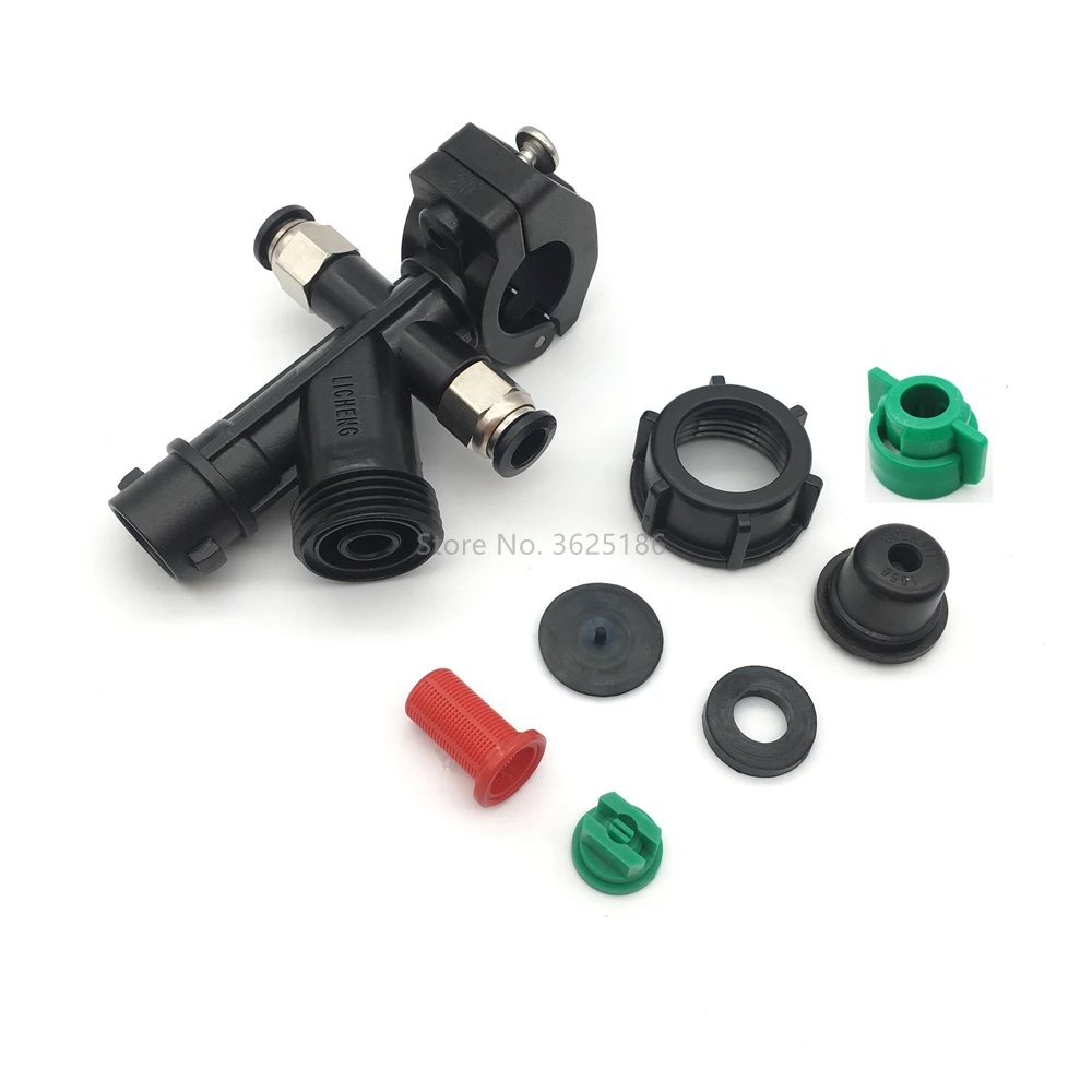 20pcs LICHENG Agricultural Machine Spraying high pressure 01 015 02 fan nozzle Plant protection drone 110°nozzle spray body