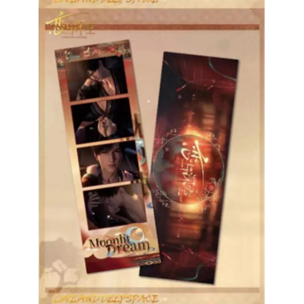 Love and Deepspace Xavier Rafayel Zayne Sylus Creative Personalized Collection Bookmark Cartoon Anime Game Peripheral Card Gift