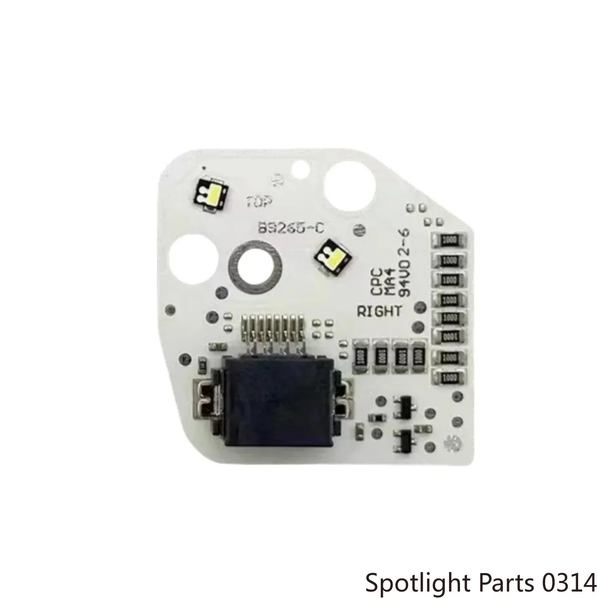 

B9265-C B007321-C For Seat Leon MK3 5F Cupra 2013-2016 DRL Board 5F0941475 5F0941476 LED Daytime Running Lights Chip Angel Eyes